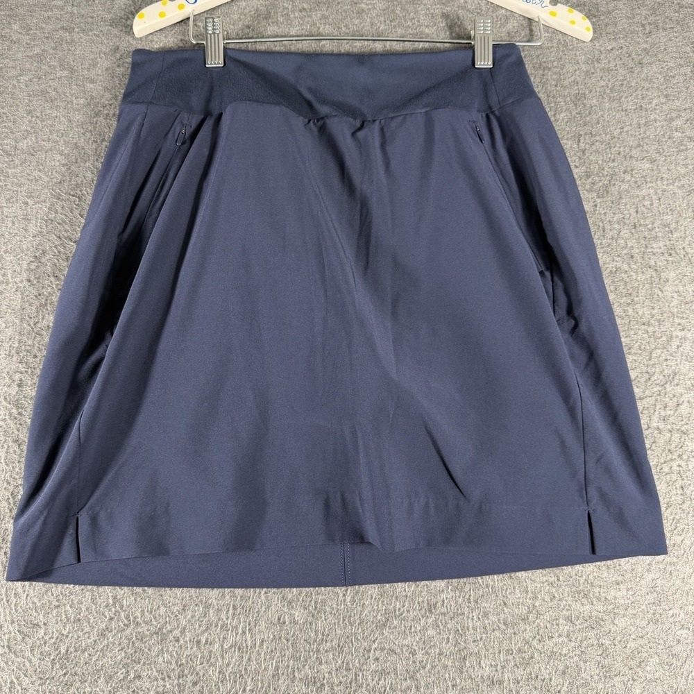 Athleta Womens Soho Skort 8T Tall Dark Navy Blue Athletic Golf Hiking Skirt